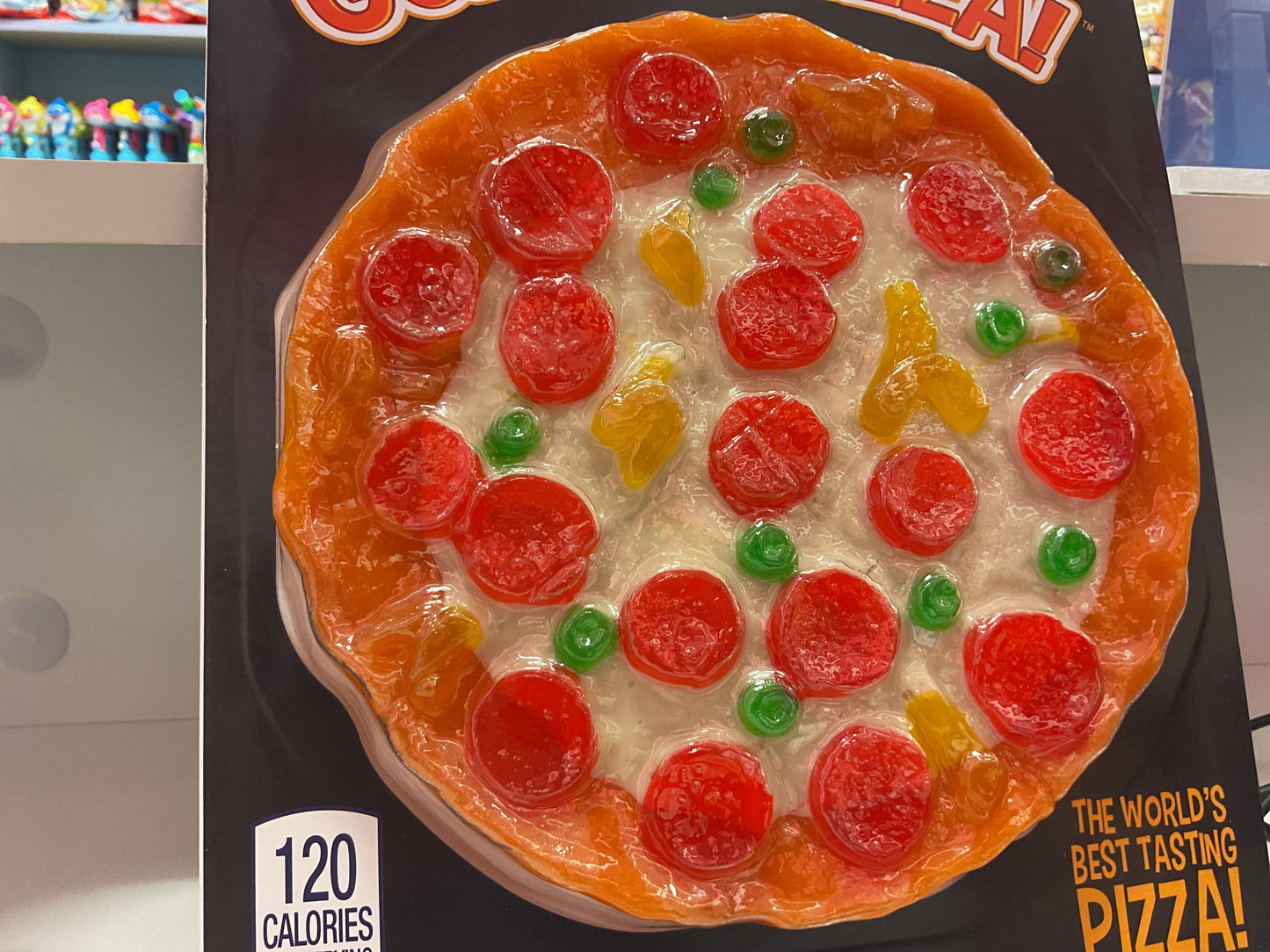 Gummy pizza,