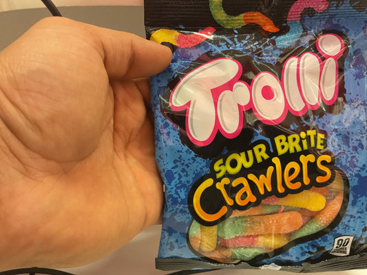 Trolli sour brine crawlers