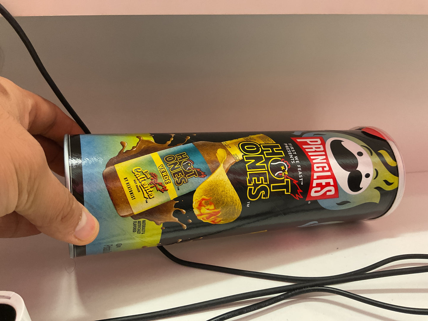 Pringles hot ones verde