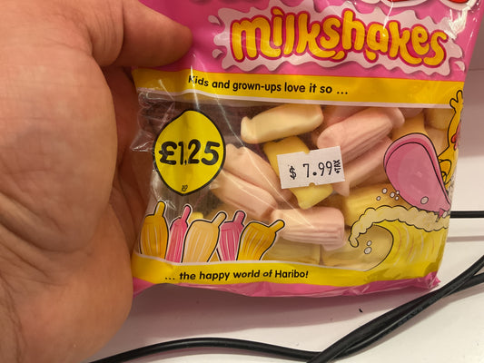 Haribo milkshakes
