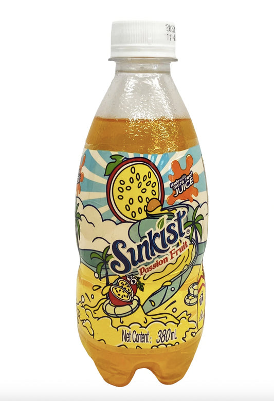 Sunkist Grapefruits Drink 12.67oz (380ml) - 新奇士 百香果汁汽水 (Korea)