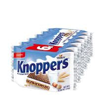 Knoppers Milk Hazelnut Candy Bar, Share Size 6 Pack, 5.03oz
