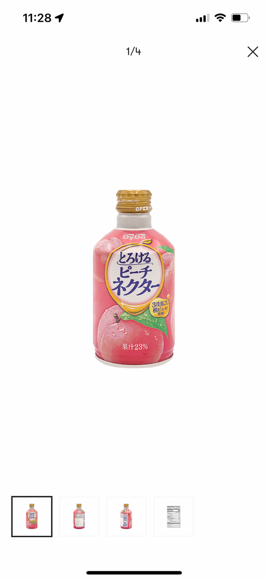 Torokeru Peach Nectar, 9.12fl oz