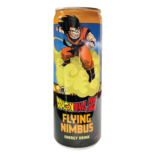 Dragon Ball Z Anime Flying Nimbus Energy Beverage 12 oz Illustrated Can SEALED