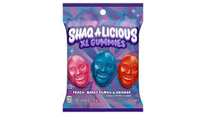 Shaq-A-Licious Xl Gummies Original Flavor Chewy Candy, Bag 11.8 oz
