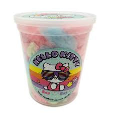 Hello Kitty Sour Rainbow Cotton Candy - Unique ideas for Holidays, Birthdays,