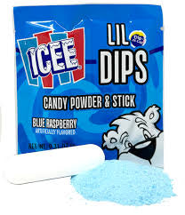 Icee Lil Dips Dip Candy Bulk, Dipping Sticks with Candy Powder, Dip Stick Candy, Icee Candy