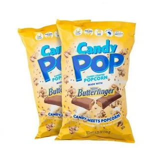 CANDYPOP - CANDY - BUTTERFINGER POPCORN - PEG BAG