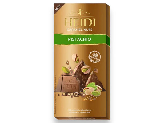Heidi Caramel Nuts Pistachio 80g (European)