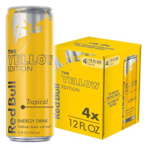 Red Bull yellow edition